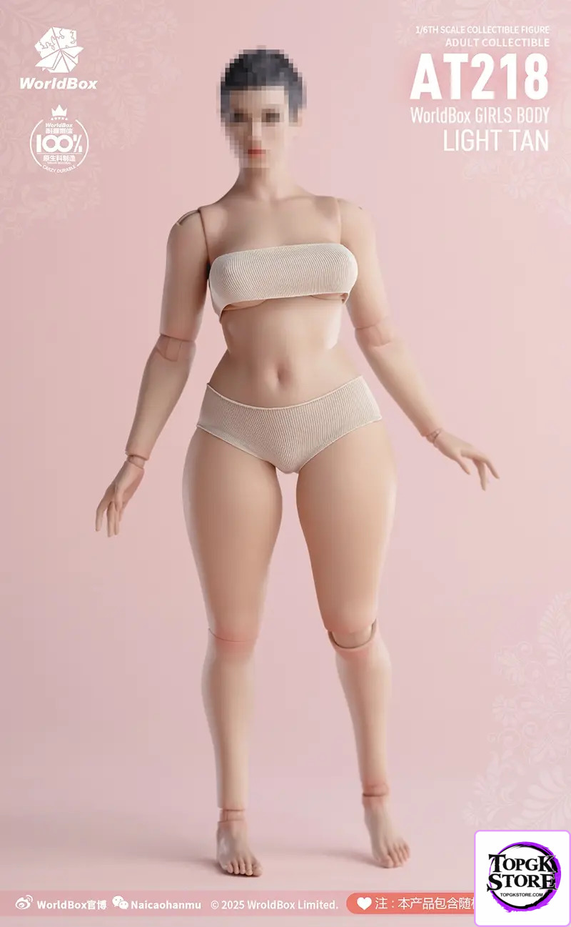 Worldbox – 1/6th Scale Girl Body AT218 (Licensed) - Photo 2 | TopGKStore