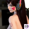 Overwatch D.Va Gaming Girl Life size Silicone Movable Statue Passion Studio - Photo 11 | TopGKStore