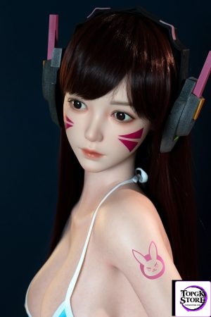 Overwatch D.Va Gaming Girl Life size Silicone Movable Statue Passion Studio - Photo 12 | TopGKStore