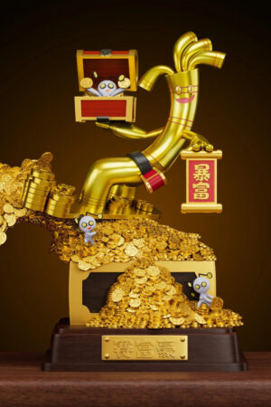 Jin Yun Studio – Gholdengo Wealth and Fortune Ornament Pokémon - Photo 1 | TopGKStore