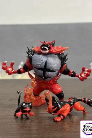 Mo Yu Studio - Incineroar Evolution Group Pok茅mon - Photo 1 | TopGKStore