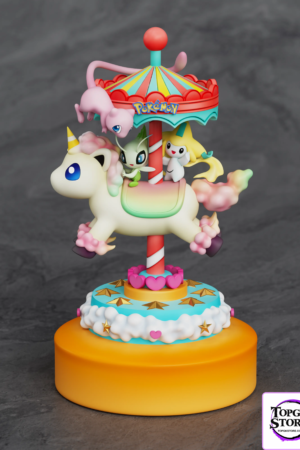 Sun Studio – Hobbyhorse Series #7 Mew X Celebi X Jirachi Pokémon - Photo 2 | TopGKStore