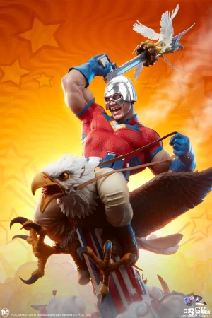Sideshow Collectibles – Suicide Squad Peacemaker Eat Peace Statue (Licensed) - Photo 2 | TopGKStore