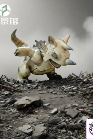 SP Chang Jing Guan Studio – Pokémon Statue Ruins Series #2 Rhydon - Photo 2 | TopGKStore