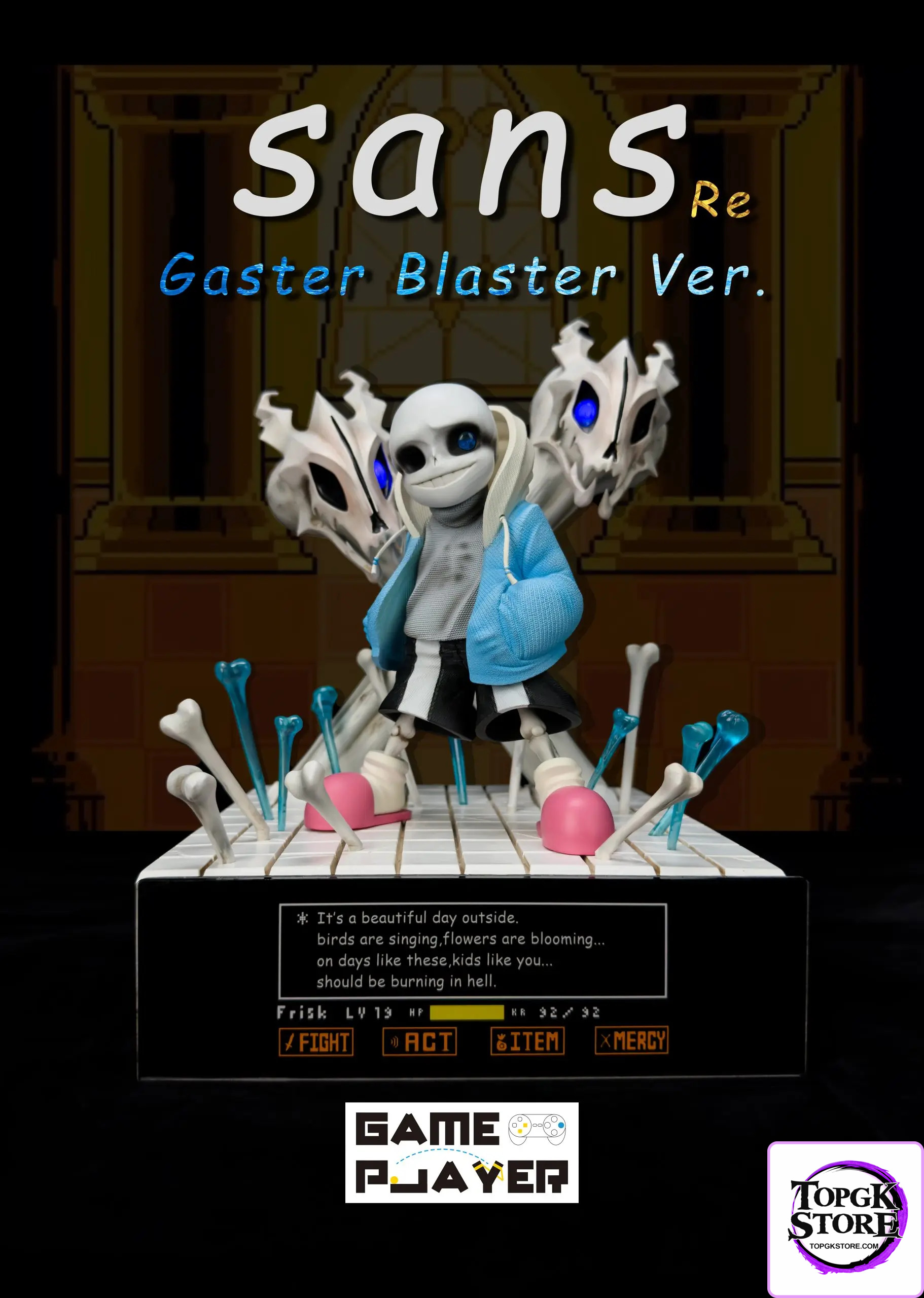 Game Player Studio – Undertale SANS-GB Gun Version - Photo 1 | TopGKStore