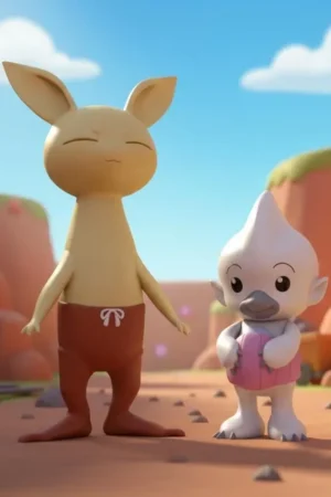 Mei Du Sha Studio - Bokomon X Neamon Digimon - Photo 1 | TopGKStore