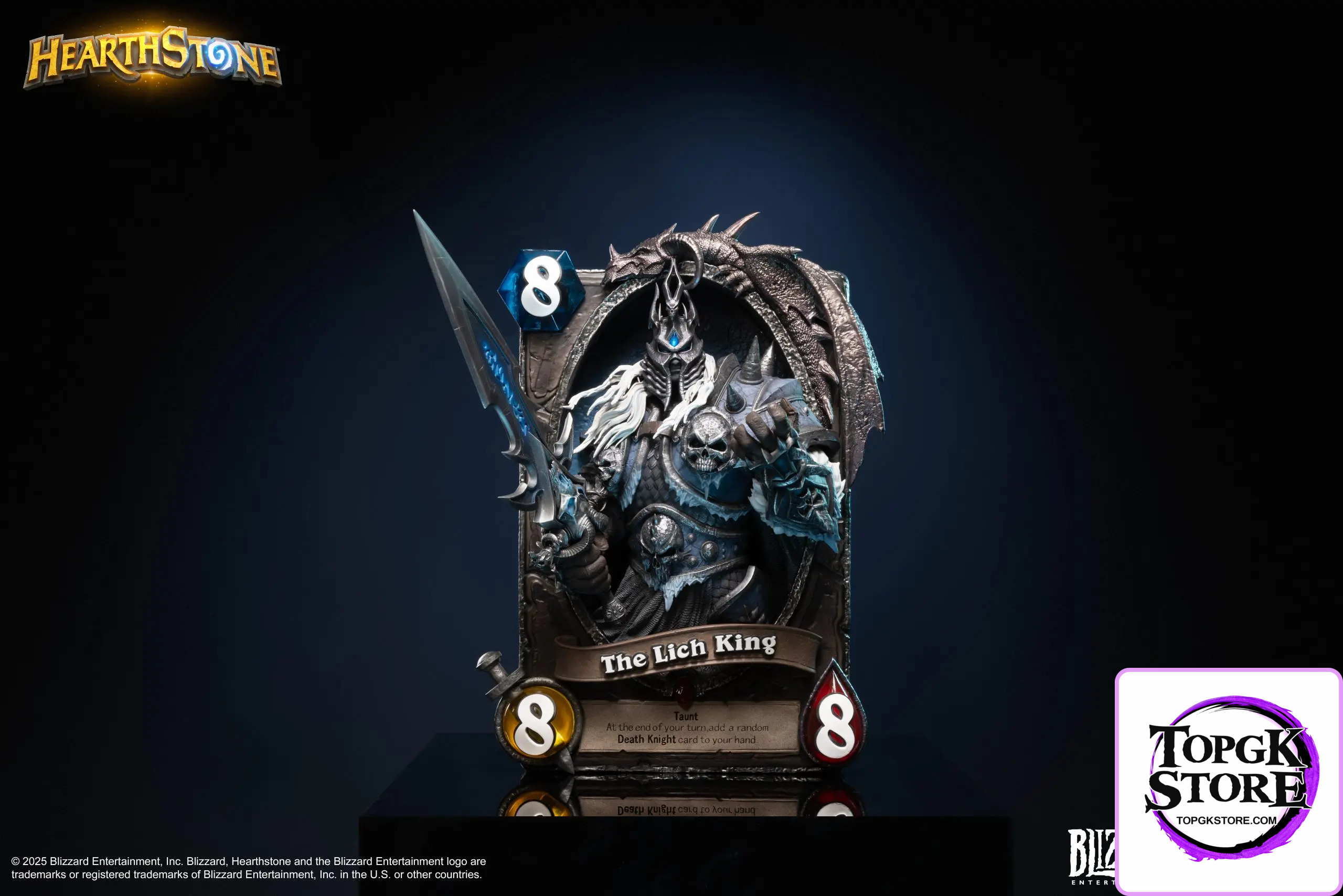 HEX Collectibles – Blizzard Official Licensed Hearthstone Lich King Card Art Statue HEXFRAME04 (Licensed) - Photo 19 |
