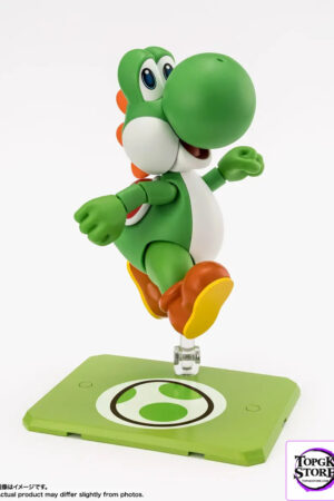 BANDAI SPIRITS – S.H.Figuarts Yoshi SUPER MARIO (Licensed) - Photo 1 | TopGKStore