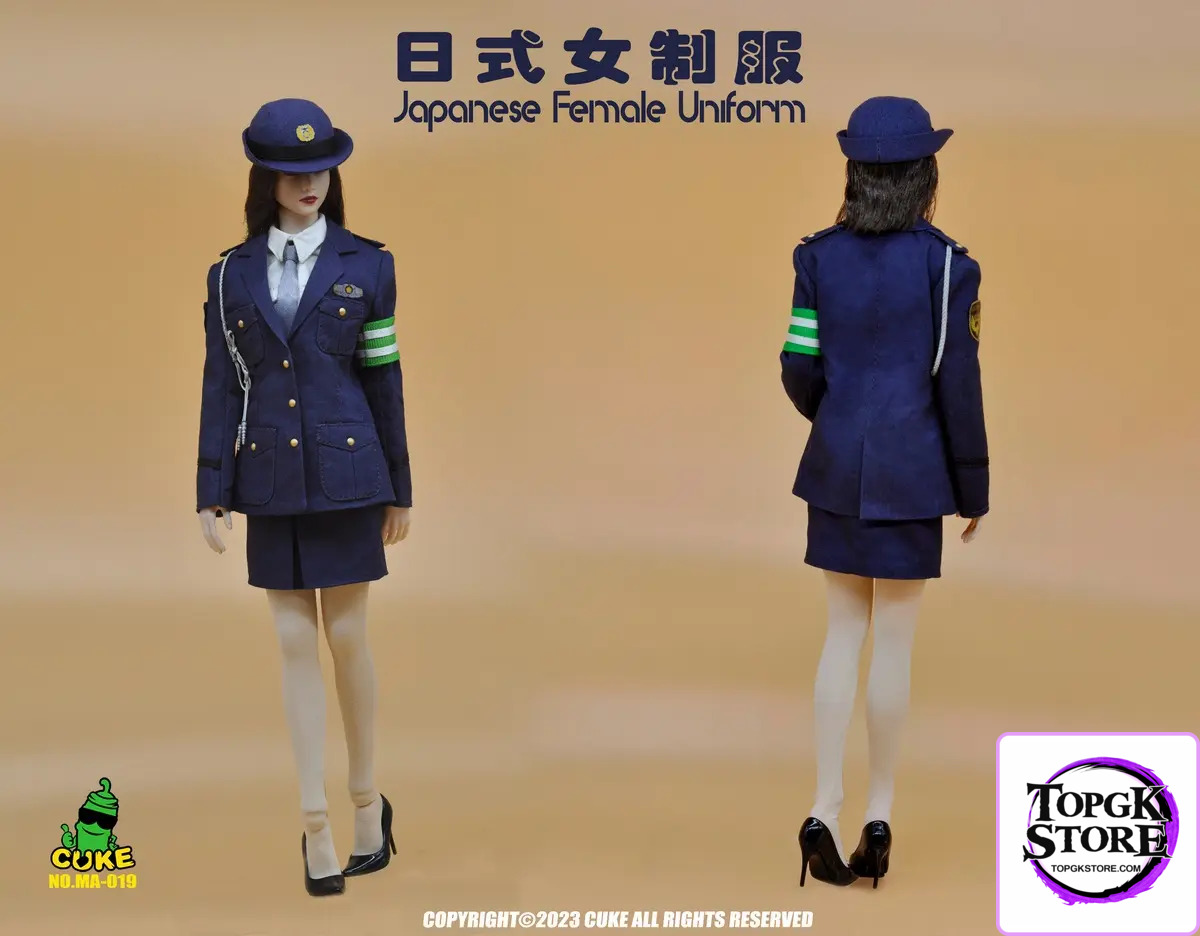 CUKE TOYS – Original 1/6 Japanese Female Uniform MA-019 & The Waitress Set MA-020 (Licensed) - Photo 3 | TopGKStore