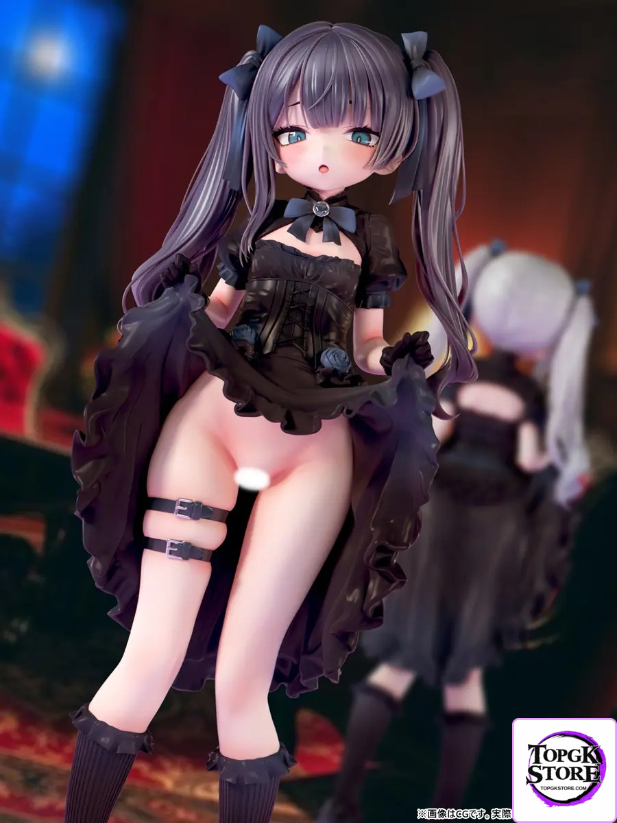 Insight – Nikkan Girl Gothic Sisters’ Mischief Kurogiri Himeru & Mea 1/5 Scale Painted Complete Figure (Licen