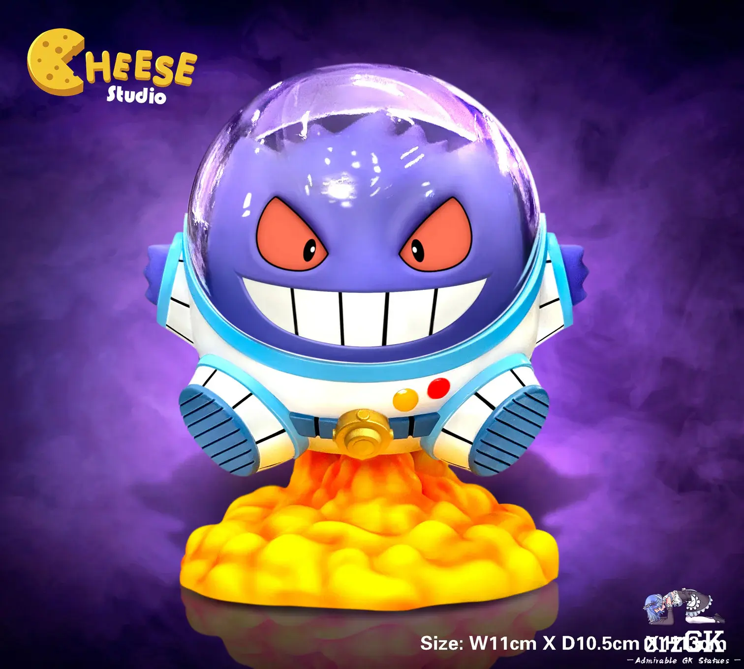 CHEESE Studio – Pokemon Astronaut Gengar - Photo 1 | TopGKStore