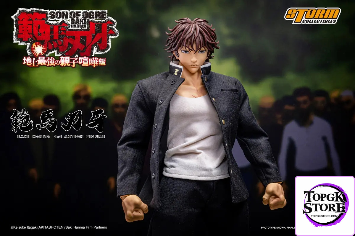 Storm Toys – Baki the Grappler Baki Hanma 1/6th Scale Collectible Action Figure #KIBK07 (Licensed) - Photo 2 | TopGKSto