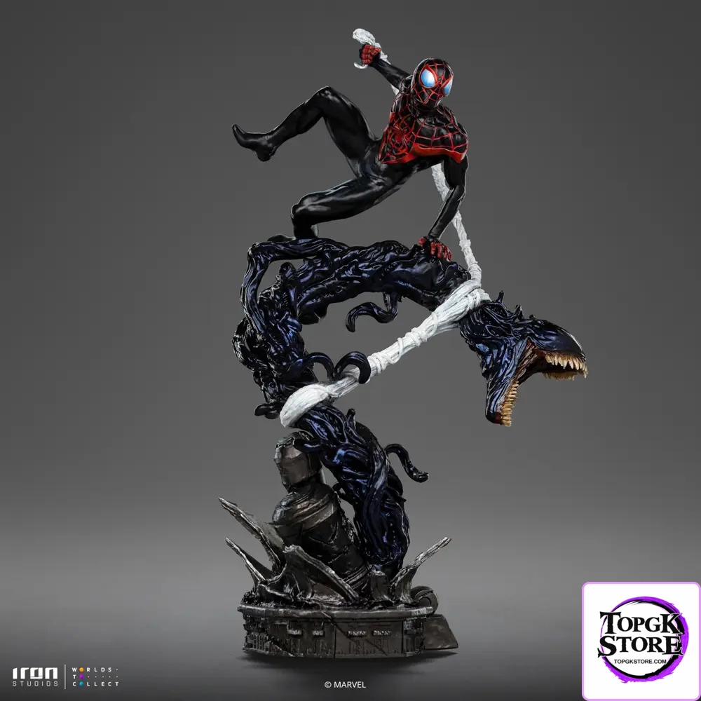 Iron Studio – Marvel Spider-Man vs Villains Diorama BDS Art Scale 1/10 Miles Morales Statue MARCAS120825-10 (Licensed)