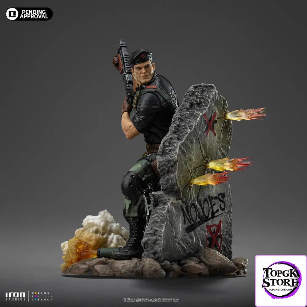 Iron Studio – G.I Joe Art Scale 1/10 Flint Statue HASBR120425-10 (Licensed) - Photo 2 | TopGKStore