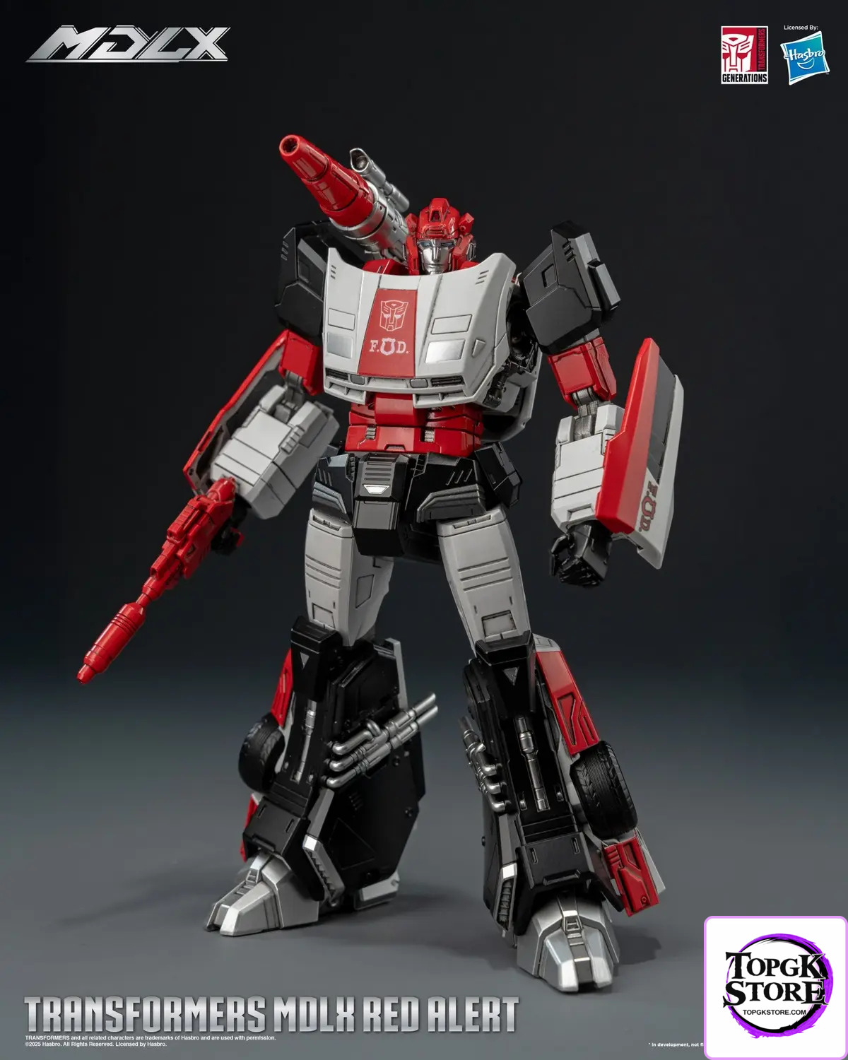 Threezero – Transformers MDLX Red Alert 3Z08330W0 (Licensed) - Photo 1 | TopGKStore