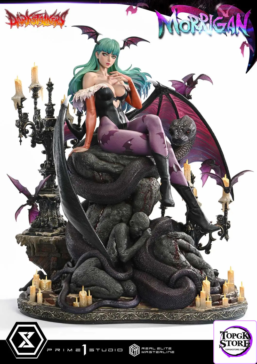Prime 1 Studio – Real Elite Masterline Darkstalkers Morrigan REMDKS-01 REMDKS-01S (Licensed) - Photo 3 | TopGKStore