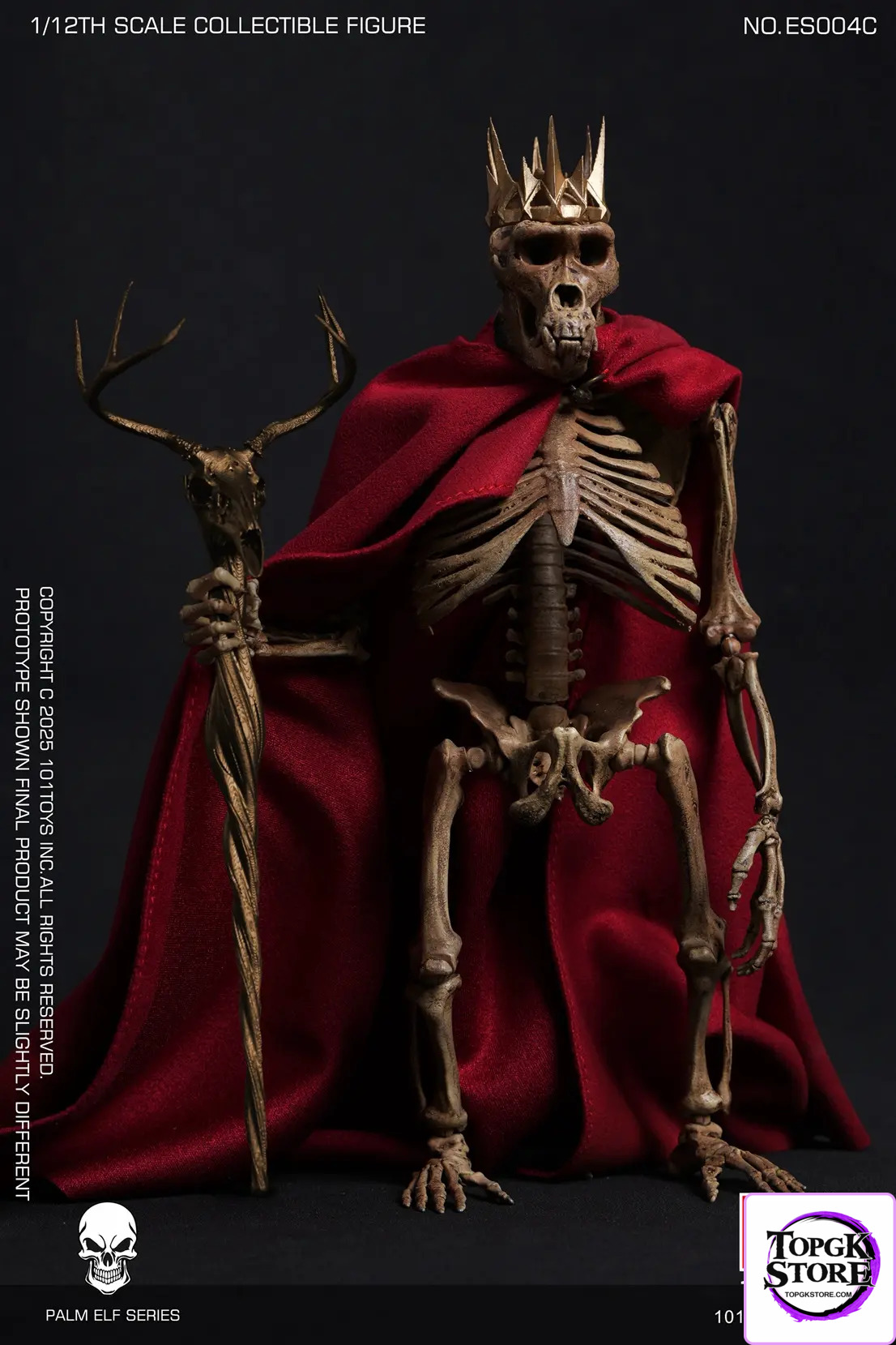 101toys – Original PALM ELF SERIES Chimpanzee&saber toothed tiger skeleton body two player version Original color v