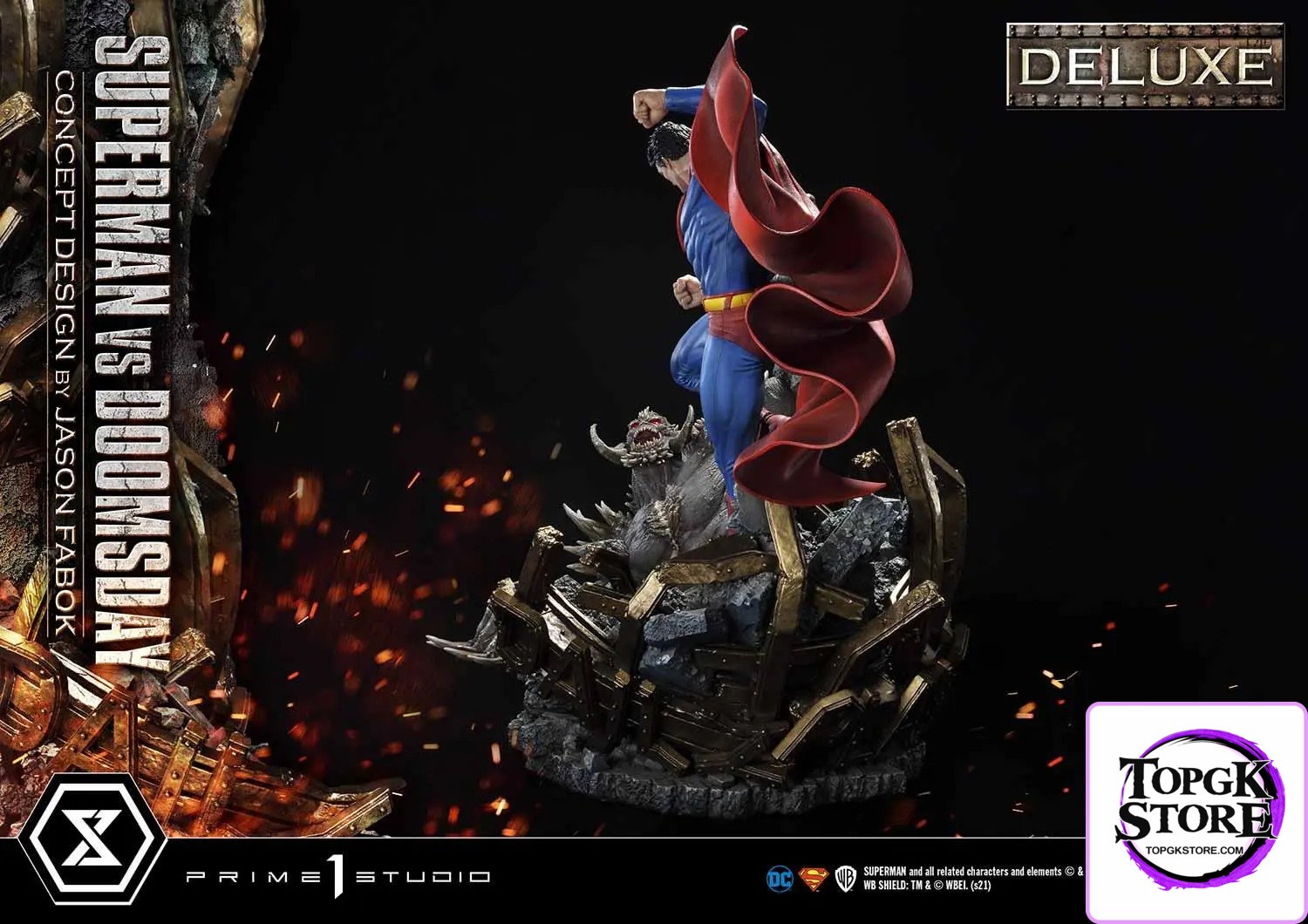 Prime 1 Studio – Ultimate Museum Masterline Superman (Comics) Superman VS Doomsday UMMDC-05 UMMDC-05DX UMMDC-05DXS(Lice