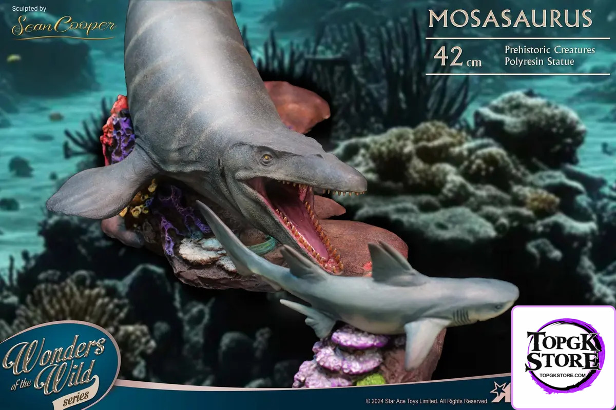 STAR ACE Toys Studio – Wonders of the Wild Series Mosasaurus Sean Cooper SA5041 SA5042 (Licensed) - Photo 2 | TopGKStor