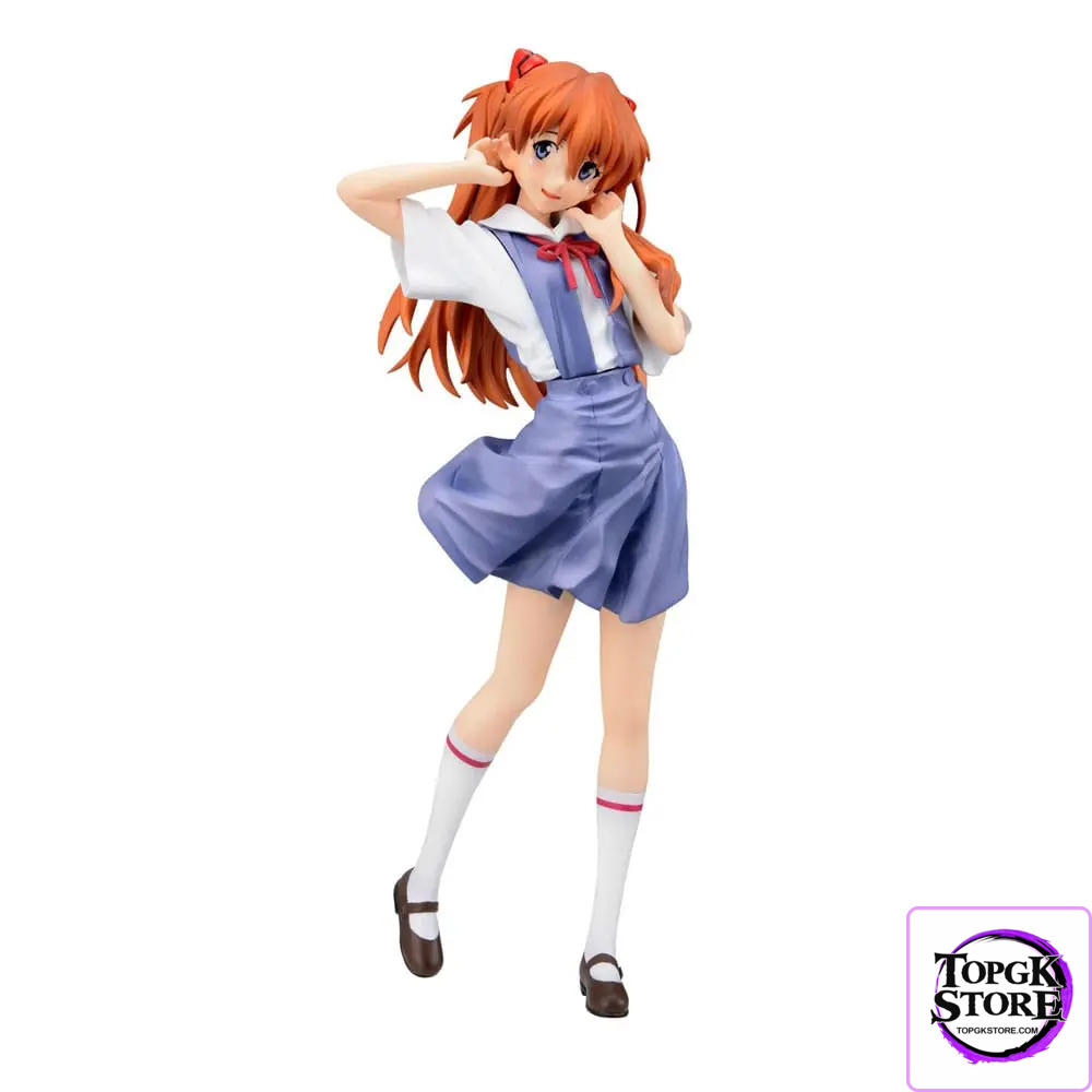 SEGA – Neon Genesis Evangelion XStellar PVC Statue Asuka Uniform Ver. (Licensed) - Photo 1 | TopGKStore