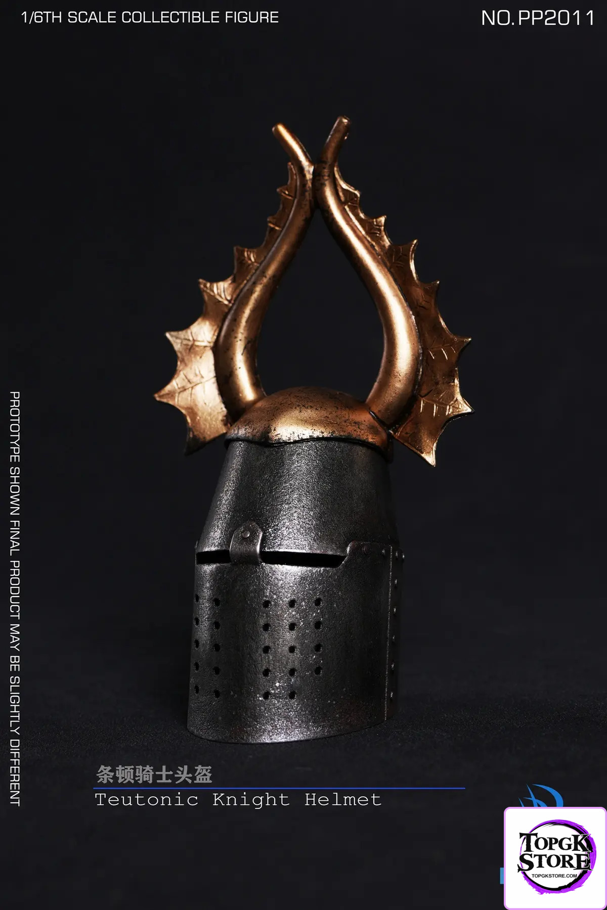 PP Studio – Original 1/6 Teutonic Knight Alloy Helmet Set PP2011 (Licensed) - Photo 1 | TopGKStore