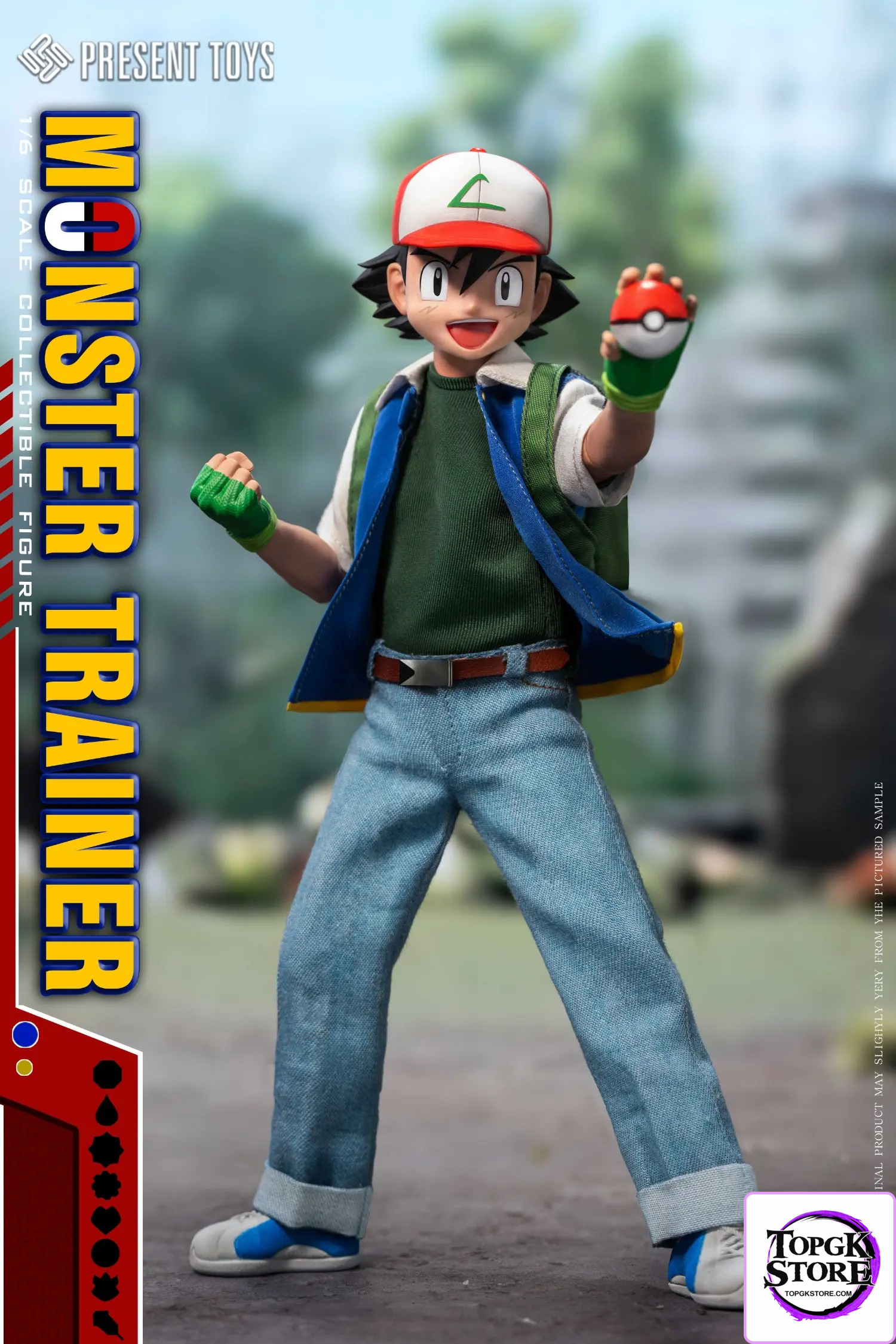 PRESENT TOYS – Pokémon 1/6 collectible toy Monster Trainer PT-sp96 - Photo 1 | TopGKStore