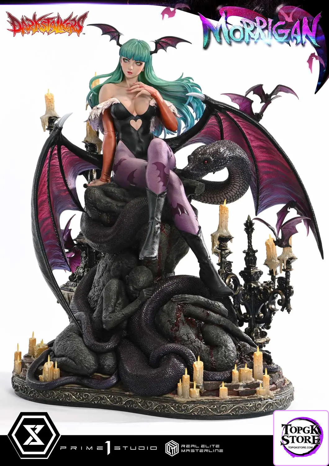 Prime 1 Studio – Real Elite Masterline Darkstalkers Morrigan REMDKS-01 REMDKS-01S (Licensed) - Photo 4 | TopGKStore