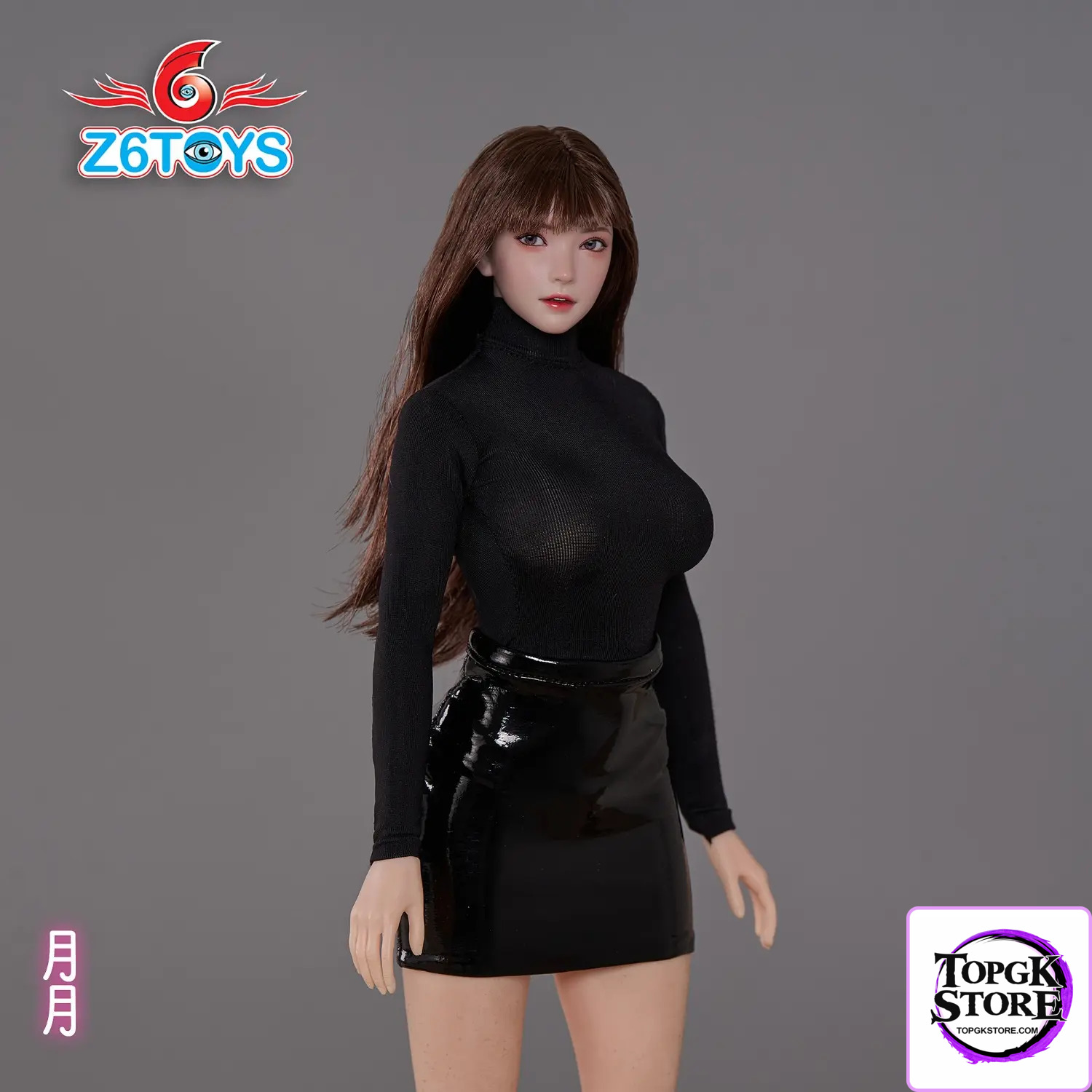 Z6TOYS – Original 1/6 Asian movable eye beauty head sculpture Yueyue ZC016ABCDEF (Licensed) - Photo 1 | TopGKStore