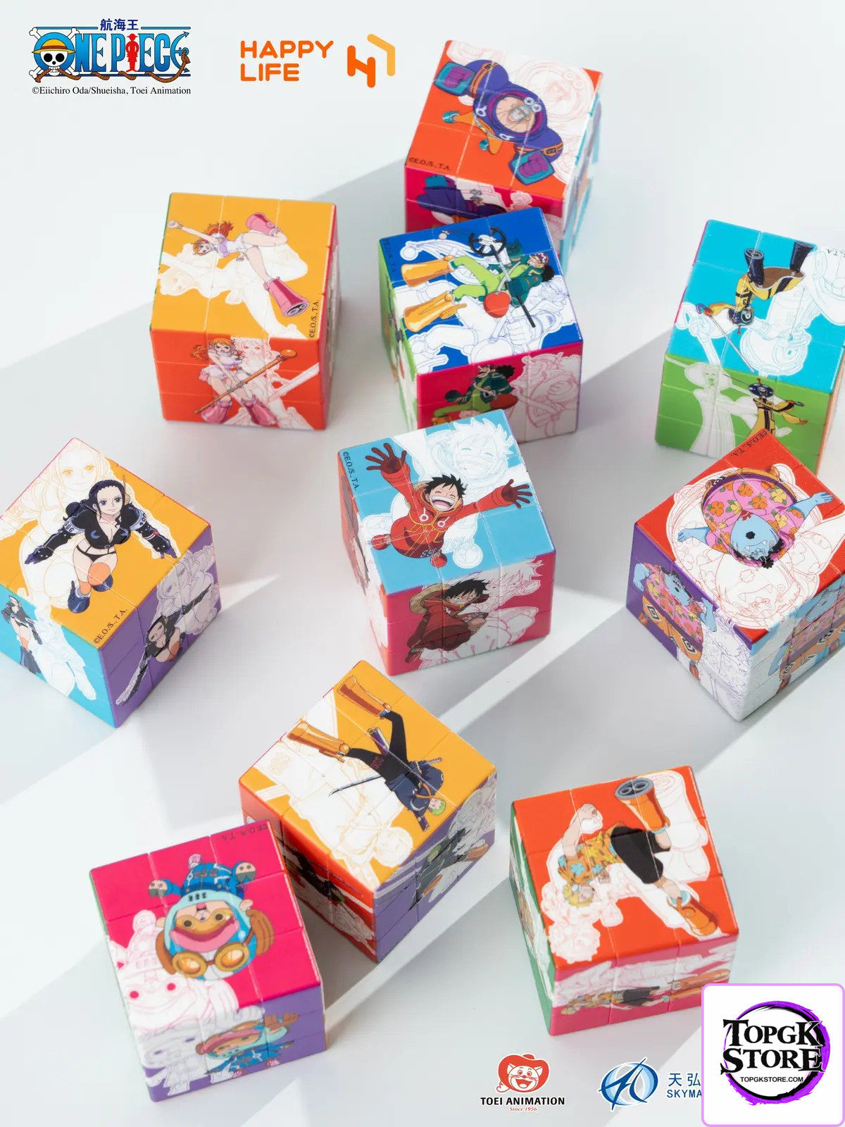HAPPY LIFE Studio – One Piece Cube Blind Box HL-030111 - Photo 1 | TopGKStore
