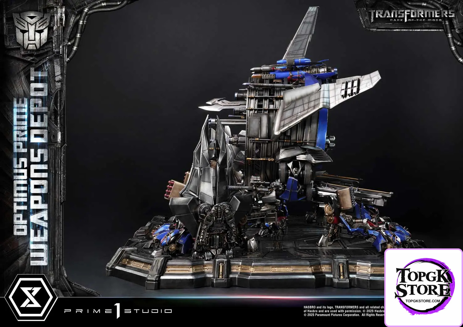 Prime 1 Studio – Museum Masterline Transformers: Dark of the Moon (Film) Optimus Prime Weapons Depot MMTFM-38 MMTFM-38S
