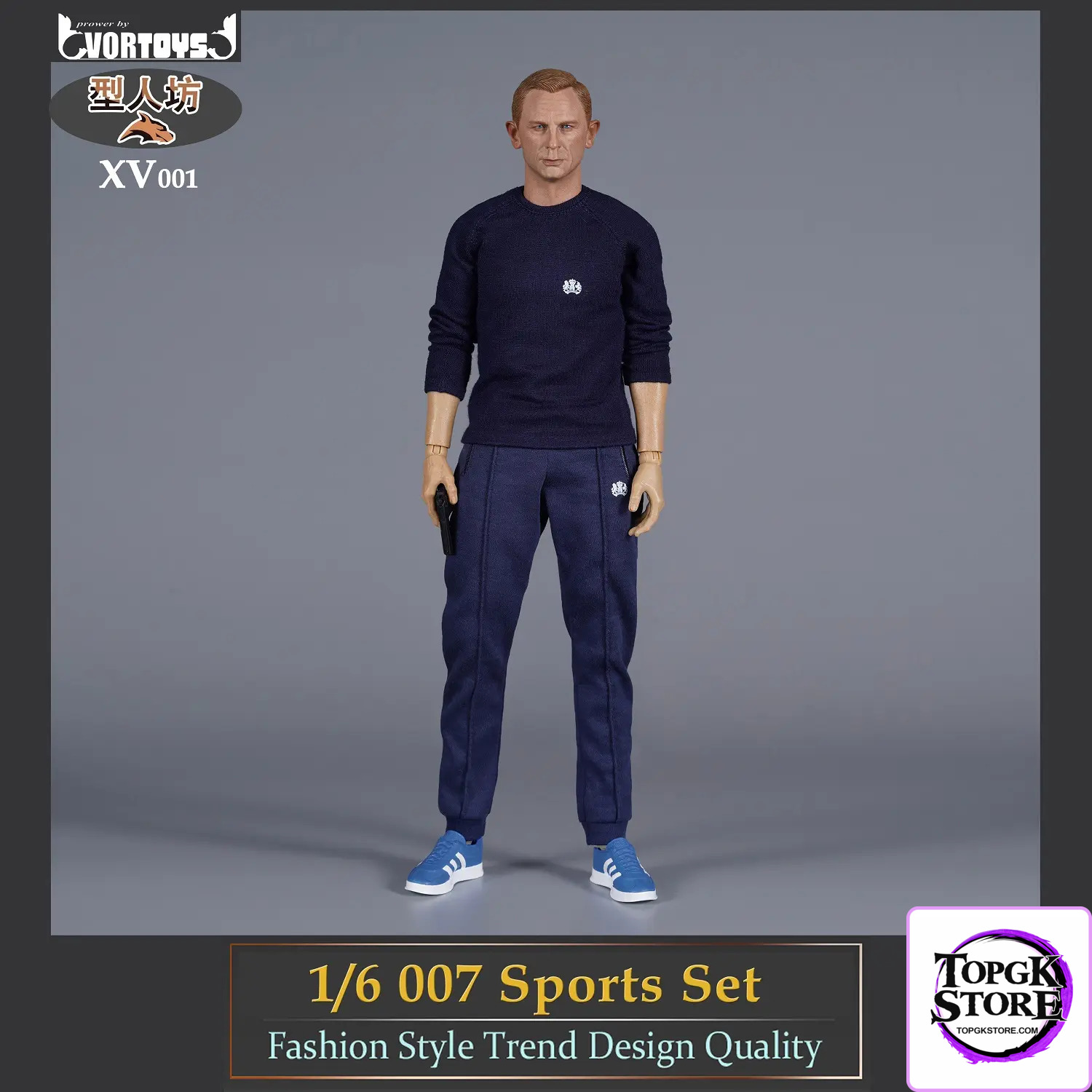 VORTOYS – Original Agent Training Sportswear Clothing Set XV001 (Licensed) - Photo 1 | TopGKStore