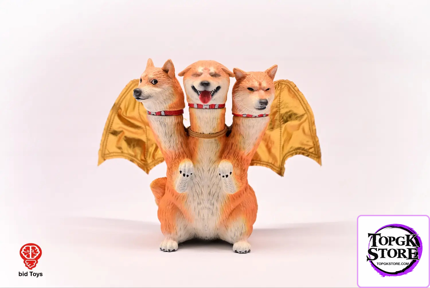 Bid Toys – Original Shiba Inu Ghidorah bid2501 orange & bid2502 black (Licensed) - Photo 1 | TopGKStore