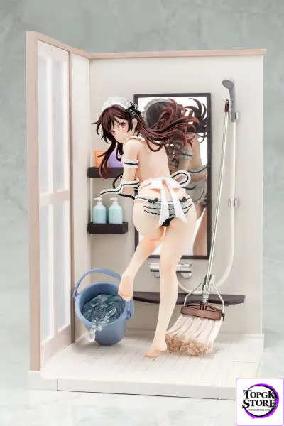 HAKOIRI MUSUME – 1/6 scale pre-painted completed figure Rent-A-Girlfriend MIZUHARA Chizuru Maid Bikini de cleanup figur