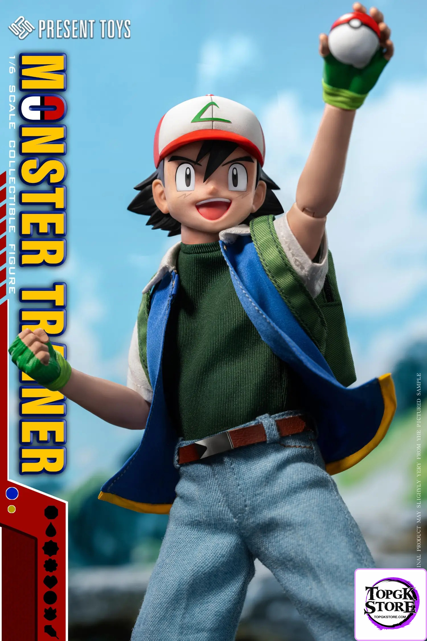 PRESENT TOYS – Pokémon 1/6 collectible toy Monster Trainer PT-sp96 - Photo 8 | TopGKStore