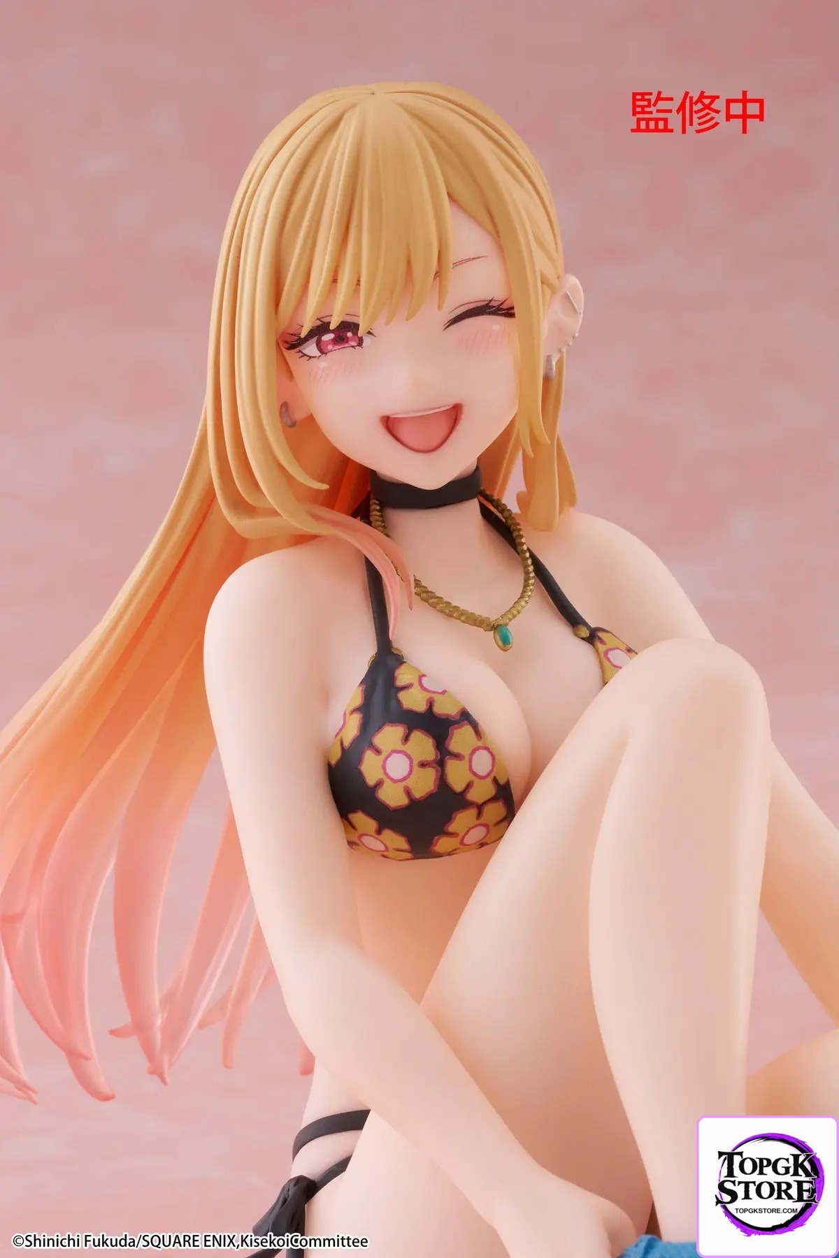 Taito – My Dress-Up Darling Desktop Cute Figure Marin Kitagawa Measured Swimsuit Ver. (Licensed) - Photo 6 | TopGKStore