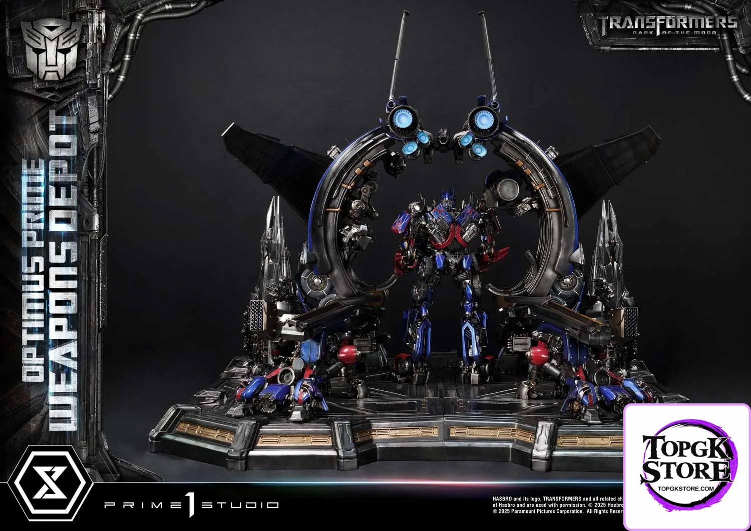 Prime 1 Studio – Museum Masterline Transformers: Dark of the Moon (Film) Optimus Prime Weapons Depot MMTFM-38 MMTFM-38S