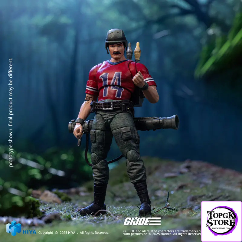 HIYA Toys – G.I. Joe 1/18 Scale Bazooka Action Figure EMG0357 (Licensed) - Photo 1 | TopGKStore