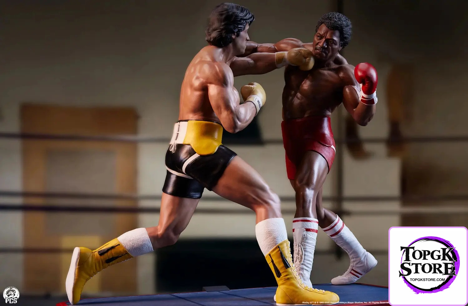 Sideshow Collectibles – Rocky Balboa & Apollo Creed Rocky III 1/4 Scale Diorama 914493 (Licensed) - Photo 20 | TopG