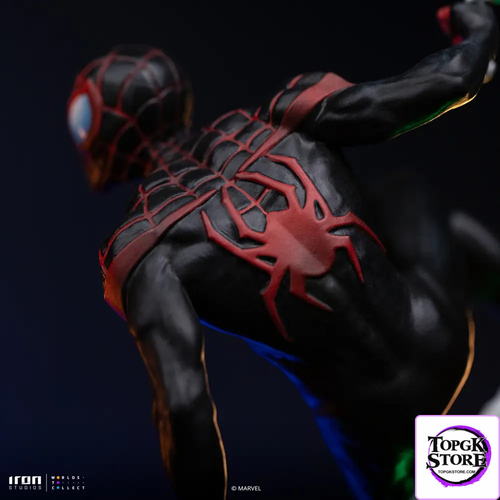 Iron Studio – Marvel Spider-Man vs Villains Diorama BDS Art Scale 1/10 Miles Morales Statue MARCAS120825-10 (Licensed)