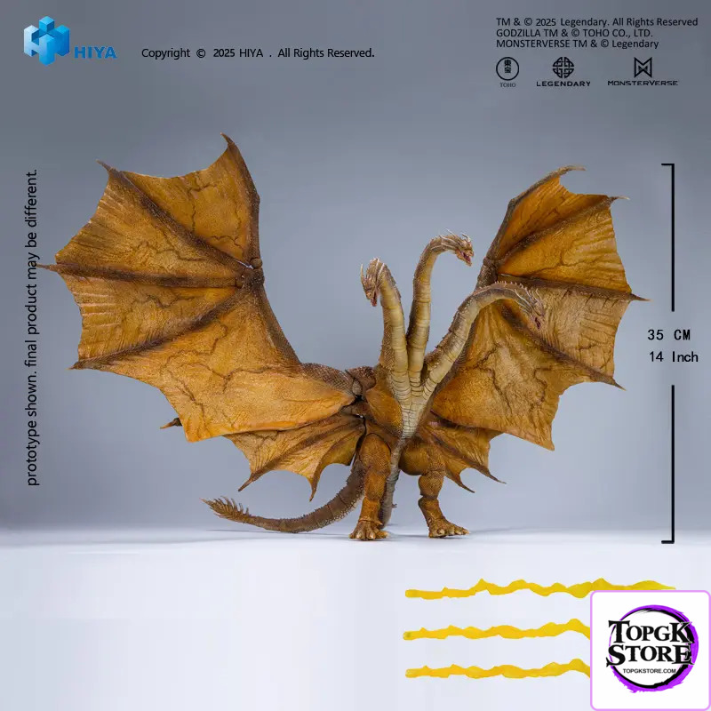 HIYA Toys – Godzilla: King of the Monsters King Ghidorah 2.0 EBG0234 (Licensed) - Photo 2 | TopGKStore