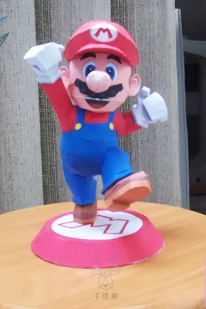 Qian Zhi Lu Studio - Mario 3D Paper Model DIY Super Mario - Photo 1 | TopGKStore