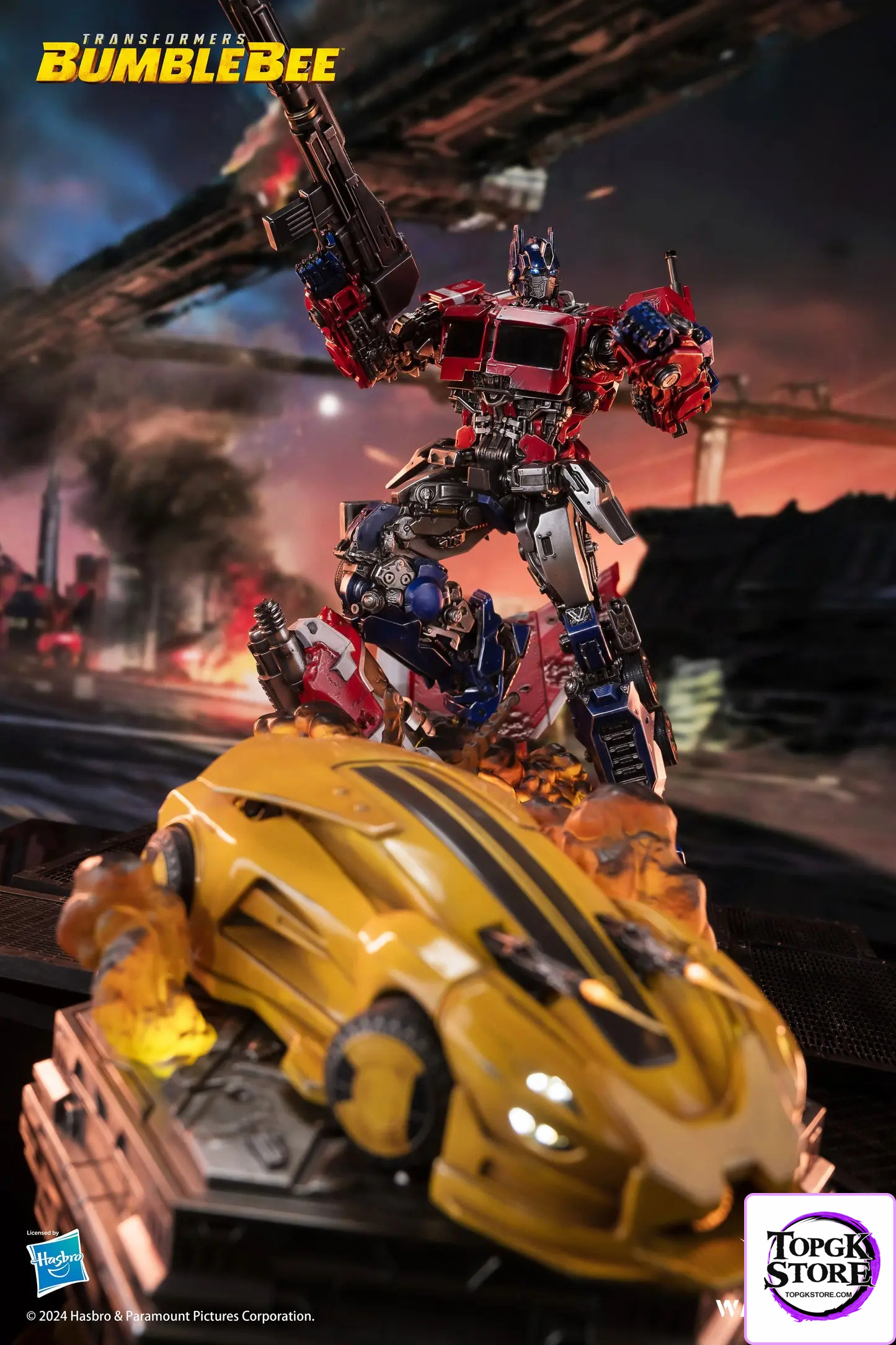WAY Studio – MINI Statue Optimus Prime & Bumblebee Limited Edition Set (Licensed) - Photo 1 | TopGKStore