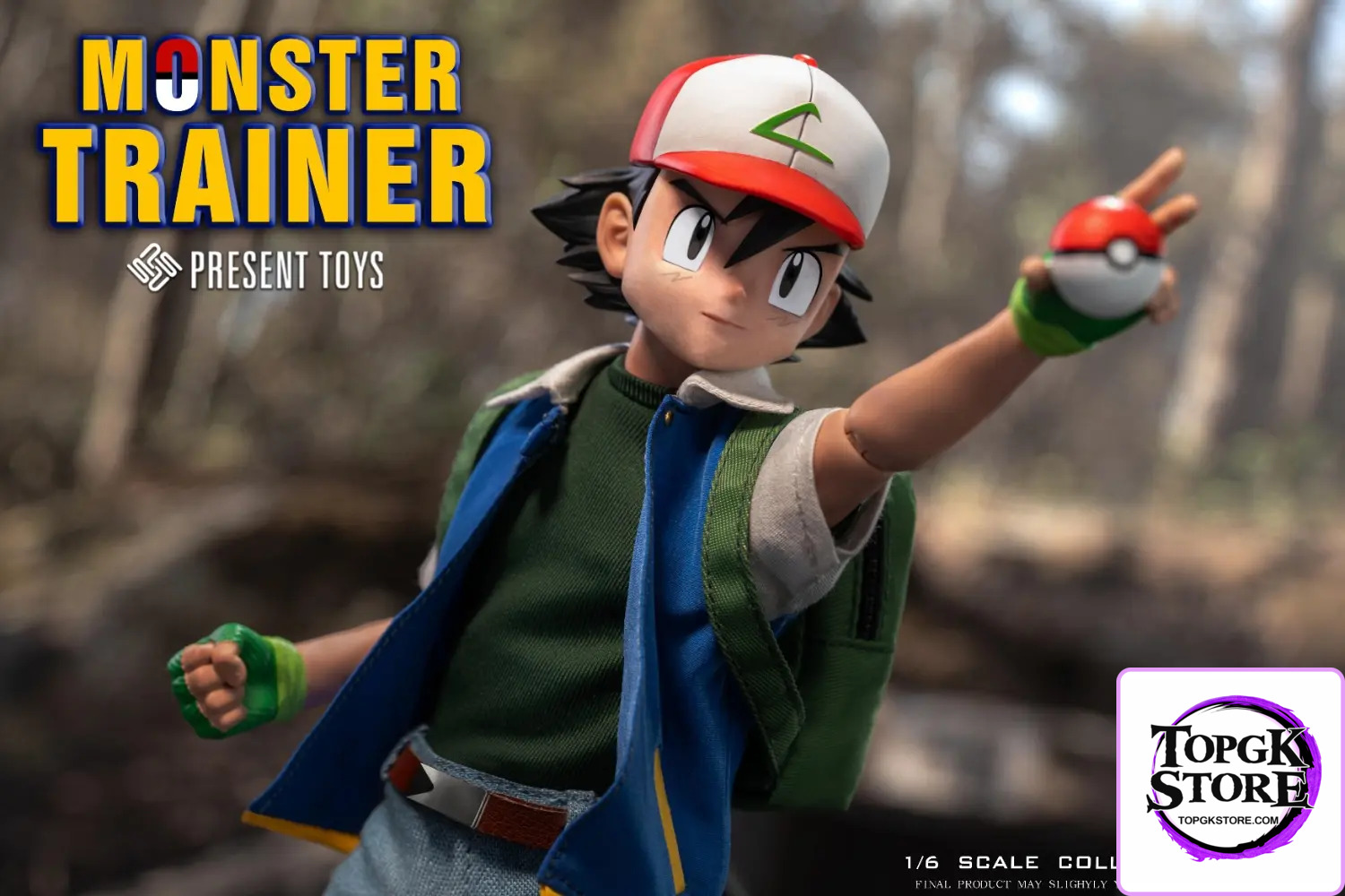 PRESENT TOYS – Pokémon 1/6 collectible toy Monster Trainer PT-sp96 - Photo 9 | TopGKStore