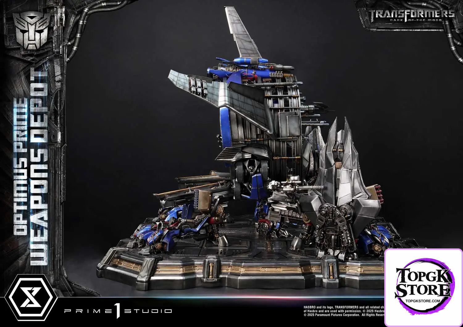 Prime 1 Studio – Museum Masterline Transformers: Dark of the Moon (Film) Optimus Prime Weapons Depot MMTFM-38 MMTFM-38S