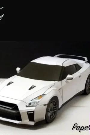 Qian Zhi Lu Studio - Nissan GT-R 3D Paper Model DIY - Photo 1 | TopGKStore