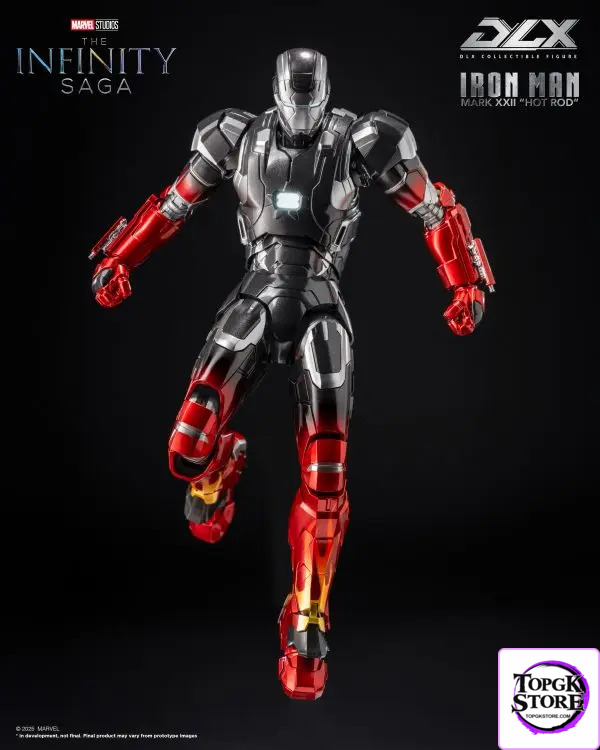 Threezero – Marvel DLX Iron Man Mark 22 Hot Rod 3Z0945C0 (Licensed) - Photo 1 | TopGKStore