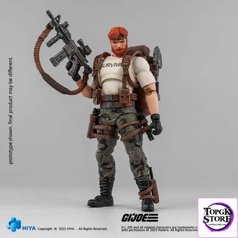 HIYA Toys – G.I. Joe EXQUISITE MINI Series 1/18 Scale Action Figure EMG0370 (Licensed) - Photo 1 | TopGKStore