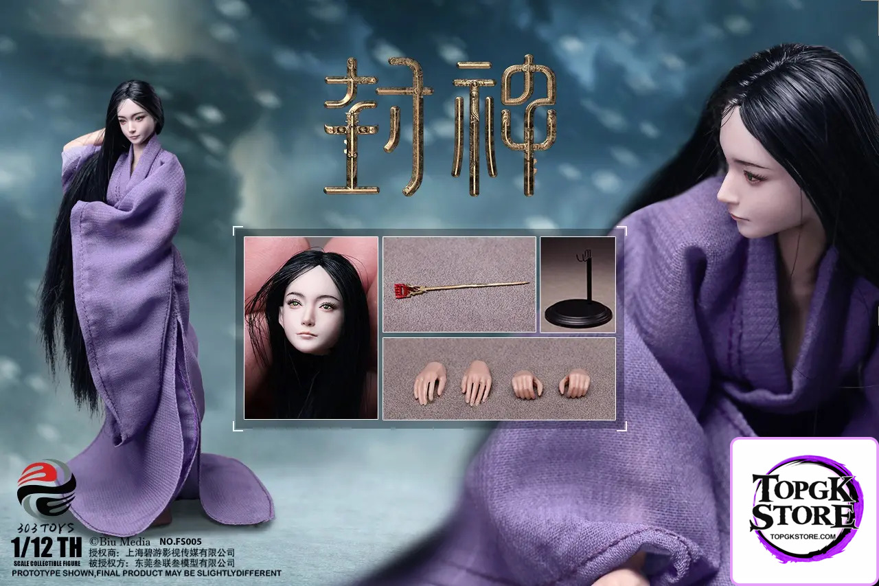 303TOYS – Original 1/12 FS005 CREATION OF THE GODS I – KINGDOM OF STORMS – DA JI FS005 & FS006 (License