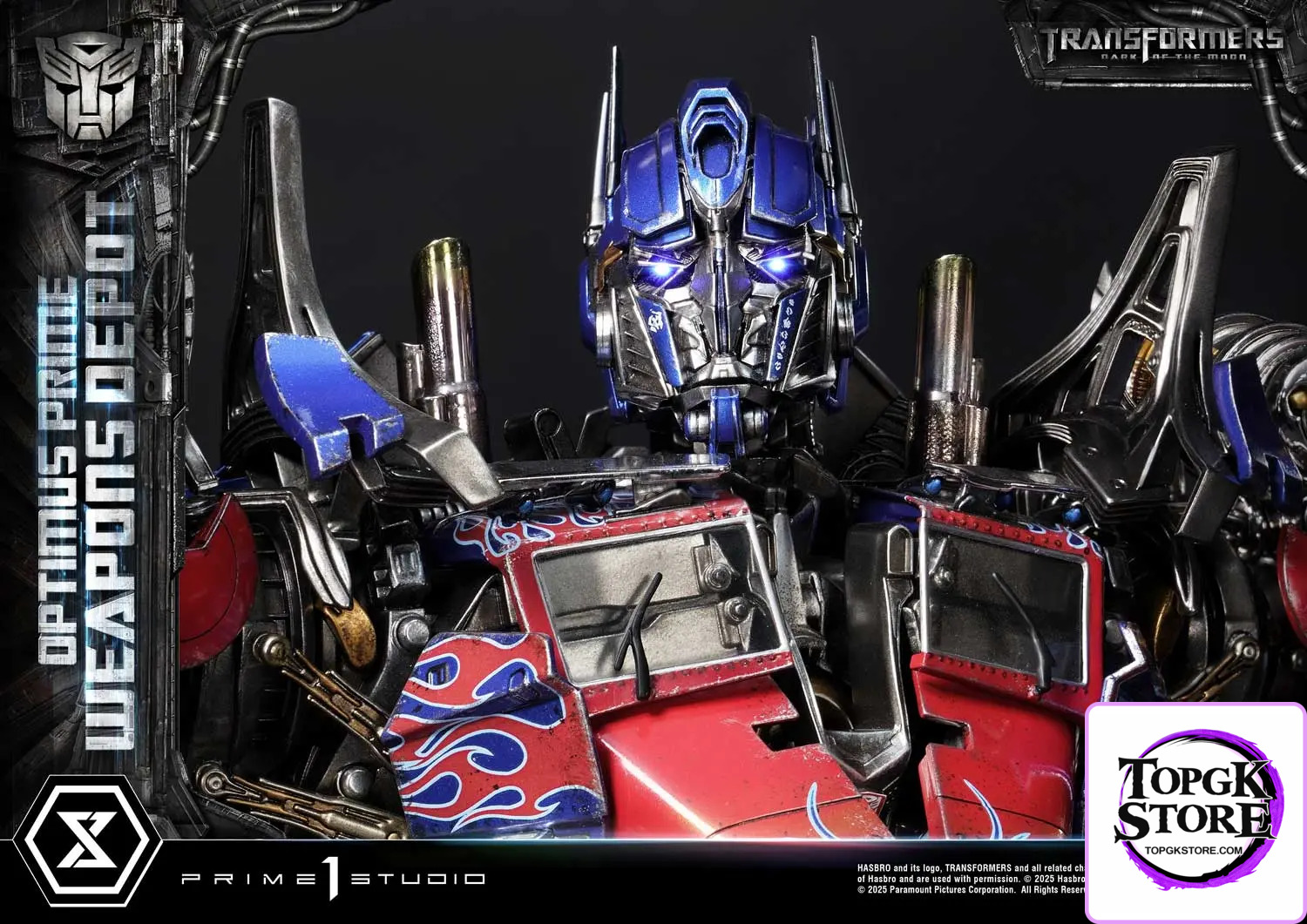 Prime 1 Studio – Museum Masterline Transformers: Dark of the Moon (Film) Optimus Prime Weapons Depot MMTFM-38 MMTFM-38S