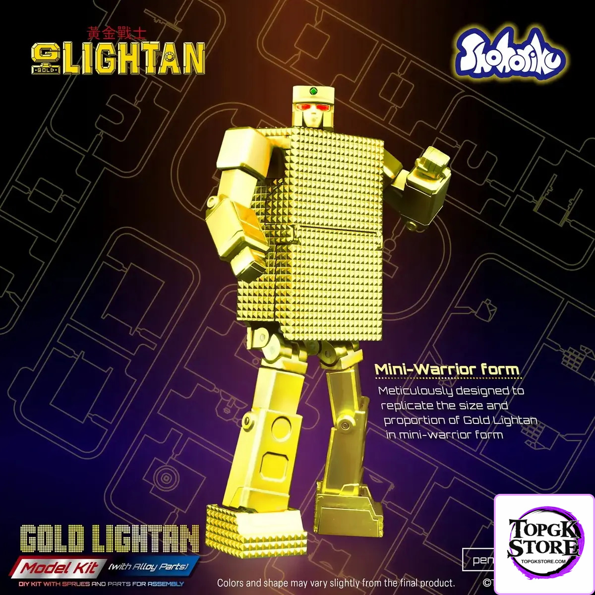 Shohoriku – Gold Lightan The Golden Worrior SK0060 (Licensed) - Photo 22 | TopGKStore